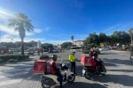 Marmaris’te motorlu kuryeler denetlendi