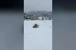 Mayıs ayında Konya! Kar kalınlığı 20 santim olarak ölçüldü