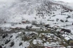 Mayısta kar sürprizi: Refahiye’de köyler beyaza büründü