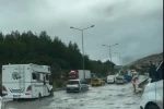 Menteşe’de sağanak yağış hayatı olumsuz etkiledi