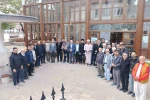 Menteşe’de vatandaşlar Kurşunlu Camii’nde sabah namazında buluştu