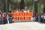 Menteşeli gençler "Bir Destandır Çanakkale" programına katıldı