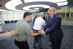 Meram Belediyesi’nde bayram sonrası ilk mesai bayramlaşma ile başladı