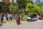 Mersin’de görme engelliler doğayla iç içe keyifli bir gün geçirdi