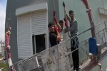 Mersin’de iskelede mahsur kalan 3 işçi kurtarıldı