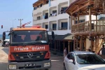 Mersin’de otelde yangın: 9 kişi dumandan etkilendi