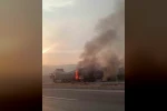 Mersin’de tırda çıkan yangın korkuttu 