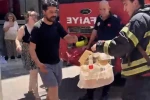 Mersin’de yangında mahsur kalan cennet papağanını itfaiye kurtardı