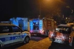 Metruk binadaki yangın korkuttu