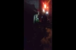 Metruk evde çıkan yangın korkuttu