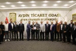 MHP heyeti AYTO Başkanı Ülken ile görüştü
