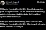 MHP Kilis İl Teşkilatı feshedildi