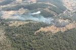 Milas’ta çıkan zirai yangın kısa sürede kontrol altına alındı