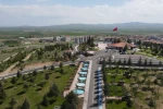 Millet bahçesiyle ilçenin çehresi değişti