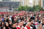 Milli heyecan Talas’ta yürekleri ısıttı