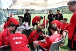 Milli oyuncular, testten geçti