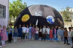 Minik astronotlar uzaya yolculuk yaptı