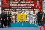 Minik judocular Türkiye Şampiyonası’nda 8 madalya kazandı