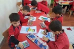 Minik öğrenciler Filistin’i resmetti, duygularını yansıttı 