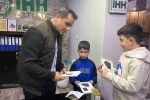 Minik yüreklerden yürek ısıtan çalışma