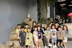 Minikler keşif ormanı ve ışıklı masal sergisine hayran kaldı