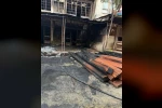 Mobilya imalathanesi alev alev yandı