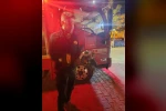 Motor kısmına sıkışan kedi için seferber oldular