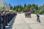 Motosiklet kazasında hayatını kaybeden jandarma personeline son görev
