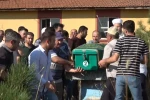 Motosiklet kazasında ölen Mustafa Ertürk dualarla son yolculuğuna uğurlandı