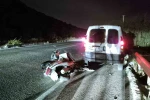Motosiklet sürücüsü hayatını kaybetti 