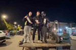 Motosikleti bağlanan sürücü 58 bin TL’lik ceza tutanağı ile poz verdi