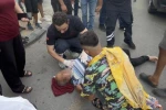 Motosikletin çarptığı yaşlı adamın eşi gözyaşlarına boğuldu