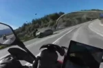 Motosiklette ölüm böyle geldi...