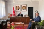 Müdür Dikmen’den Kaymakam Ünal’a hayırlı olsun dileği