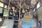 Muğla’da park halindeki midibüste yangın çıktı