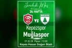 Muğlaspor, Kepezspor deplasmanında 3 puan arayacak