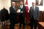 Muharip gazilerden kaymakamlara ziyaret