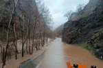 Munzur Nehri taştı, Tunceli-Ovacık yolunda ulaşım durduruldu
