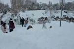 Muradiye Şelalesi’ne ziyaretçi akını