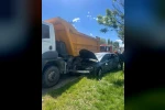 Muş’ta kamyon ile otomobil çarpıştı: 1 yaralı