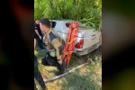 Muş’ta kamyonet şarampole devrildi: 2 yaralı