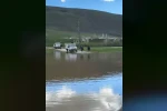Muş’ta şiddetli yağış sonrası köy sular altında kaldı