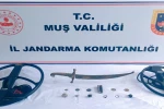 Muş’ta tarihi eser kaçakçılığı