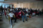 Muş’ta Türkiye-Avustralya maçı dev ekranda izlendi