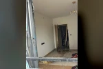 Mutfak tüpü bomba gibi patladı
