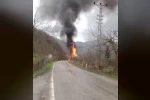 Mutfak tüpünden çıkan yangınla ev küle döndü