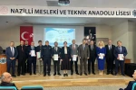 Nazilli’de projeleri ile dereceye giren okullar için ödül töreni düzenlendi