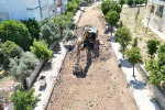Nazilli’de yol, altyapı ve park çalışmaları sürüyor