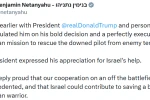 Netanyahu’dan Trump’a kurtarma operasyonu tebriği