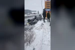 Nevşehir’de kontrolden çıkan otomobil takla attı: Kaza anı kamerada